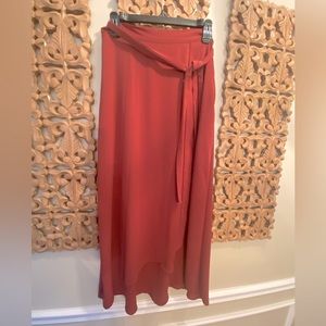 White House Black Market Long Asymmetrical Skirt